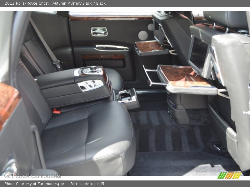 Rear Seat of 2012 Ghost 