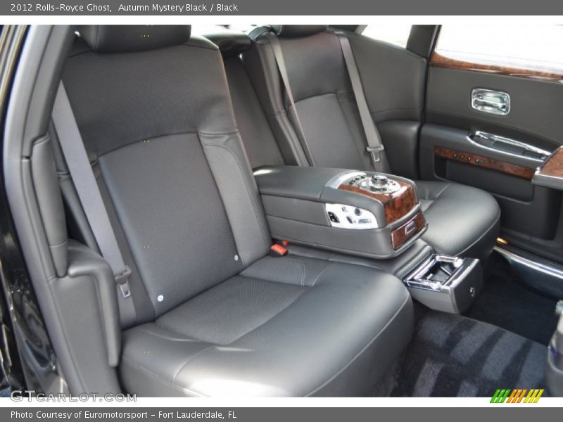 Rear Seat of 2012 Ghost 