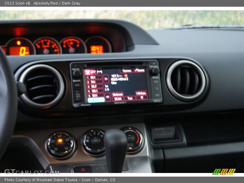 Absolutly Red / Dark Gray 2013 Scion xB