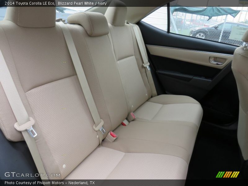 Blizzard Pearl White / Ivory 2014 Toyota Corolla LE Eco