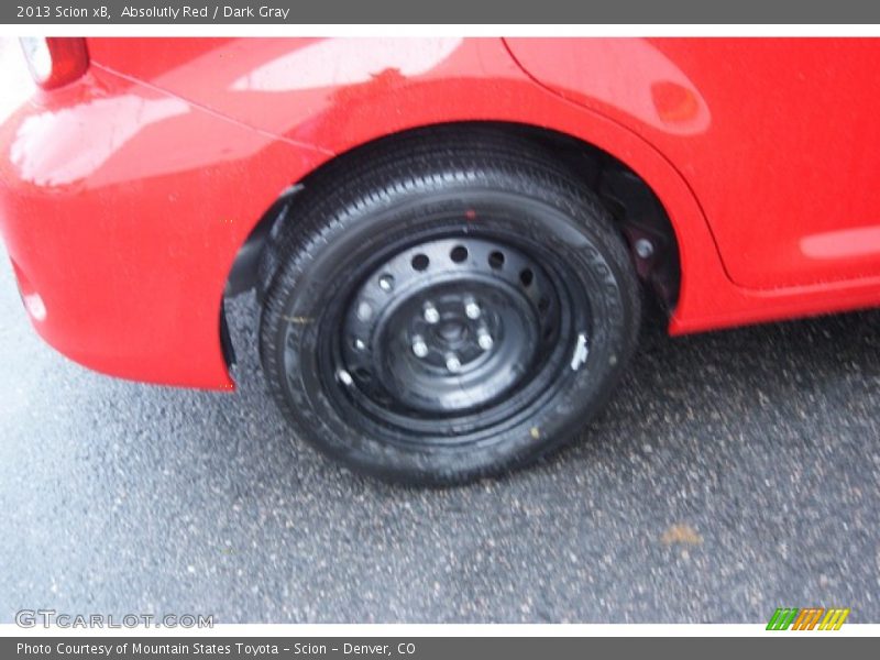 Absolutly Red / Dark Gray 2013 Scion xB