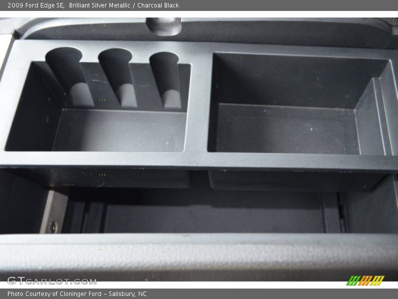 Brilliant Silver Metallic / Charcoal Black 2009 Ford Edge SE