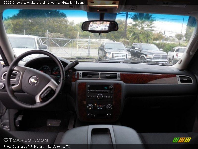 Silver Ice Metallic / Ebony 2012 Chevrolet Avalanche LS