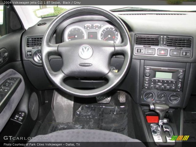 Black / Grey 2004 Volkswagen Jetta GLS 1.8T Sedan