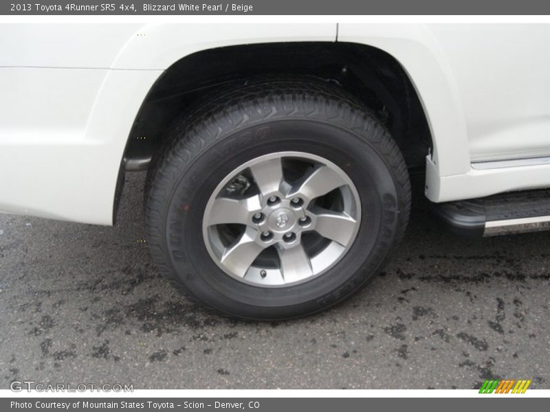 Blizzard White Pearl / Beige 2013 Toyota 4Runner SR5 4x4
