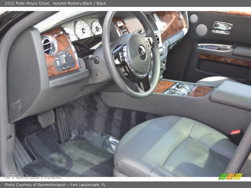 Autumn Mystery Black / Black 2012 Rolls-Royce Ghost