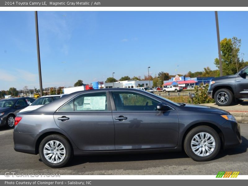 Magnetic Gray Metallic / Ash 2014 Toyota Camry LE