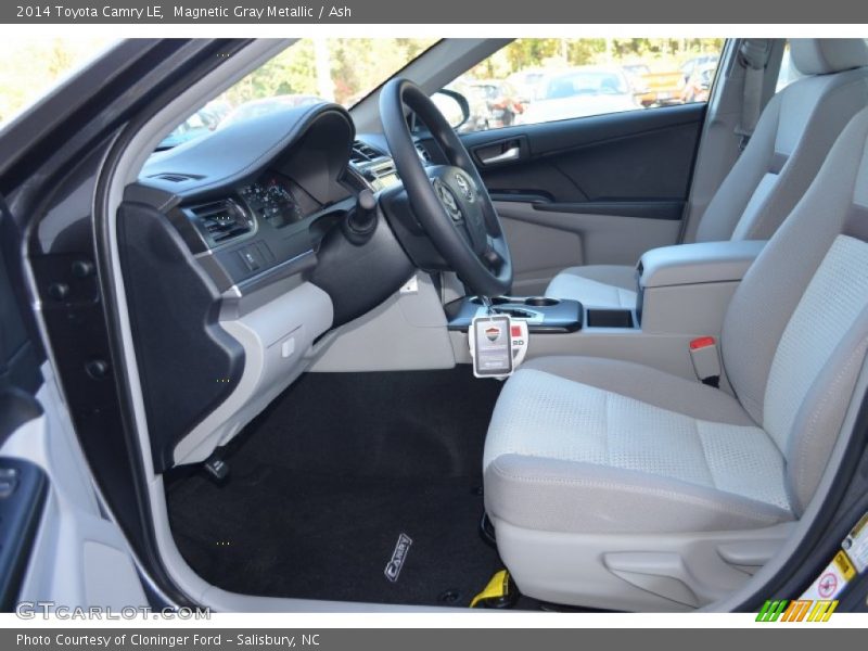 Magnetic Gray Metallic / Ash 2014 Toyota Camry LE