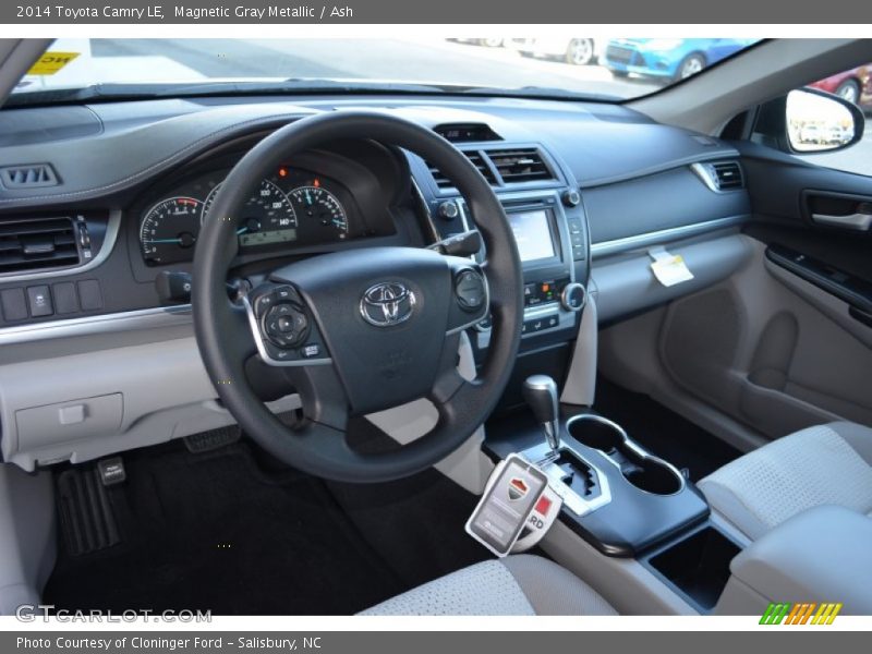 Magnetic Gray Metallic / Ash 2014 Toyota Camry LE