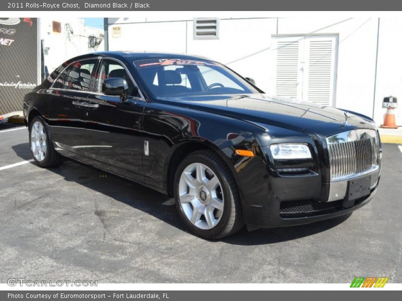 Diamond Black / Black 2011 Rolls-Royce Ghost