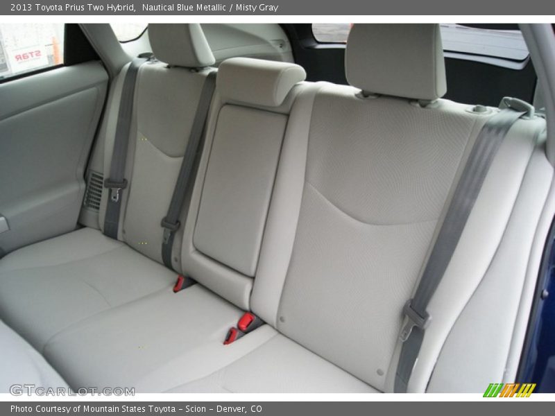 Nautical Blue Metallic / Misty Gray 2013 Toyota Prius Two Hybrid