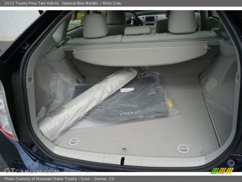 Nautical Blue Metallic / Misty Gray 2013 Toyota Prius Two Hybrid