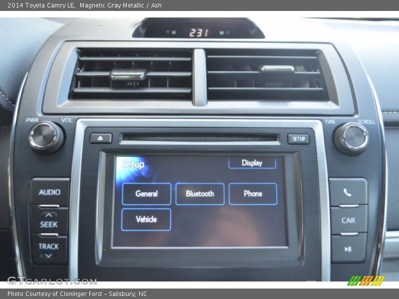 Magnetic Gray Metallic / Ash 2014 Toyota Camry LE