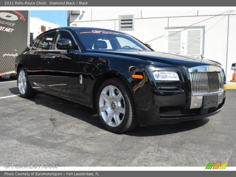 Diamond Black / Black 2011 Rolls-Royce Ghost