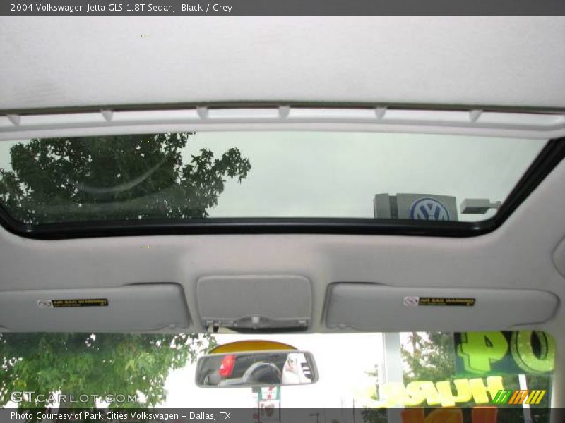 Black / Grey 2004 Volkswagen Jetta GLS 1.8T Sedan