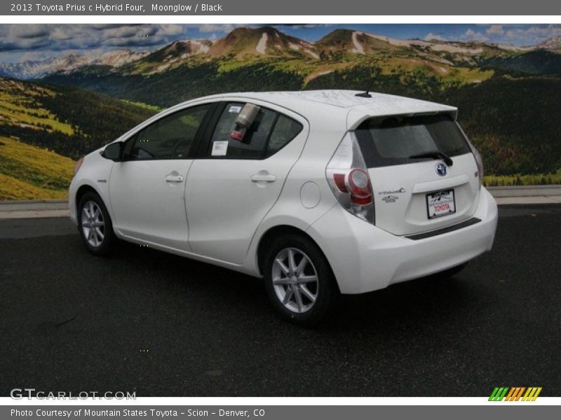 Moonglow / Black 2013 Toyota Prius c Hybrid Four