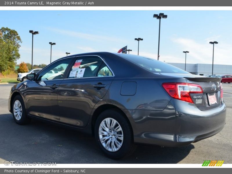 Magnetic Gray Metallic / Ash 2014 Toyota Camry LE