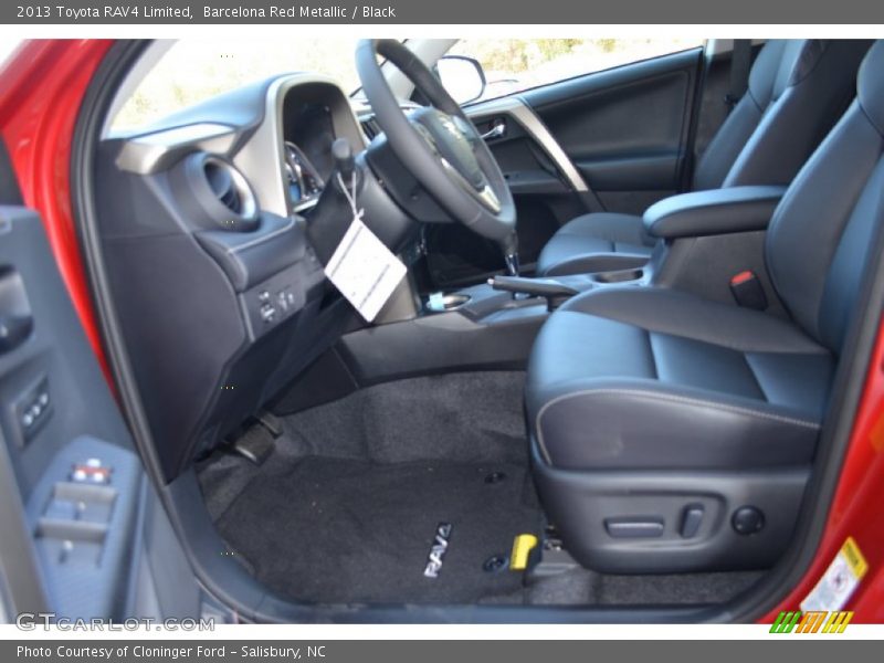 Barcelona Red Metallic / Black 2013 Toyota RAV4 Limited