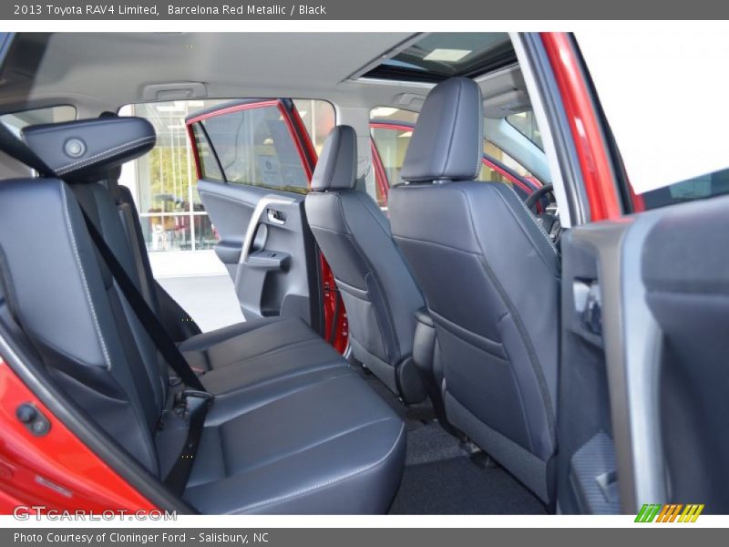 Barcelona Red Metallic / Black 2013 Toyota RAV4 Limited