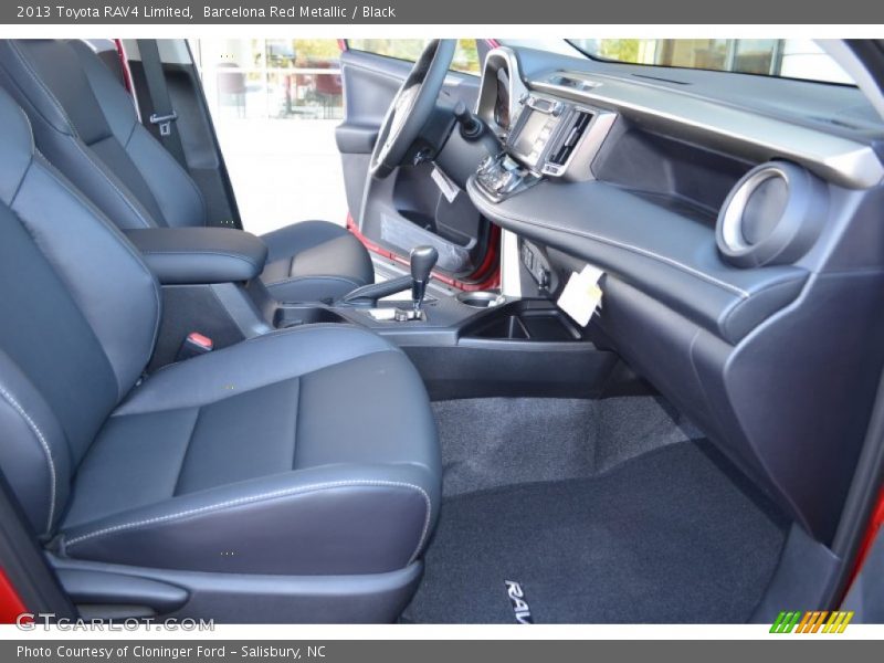 Barcelona Red Metallic / Black 2013 Toyota RAV4 Limited