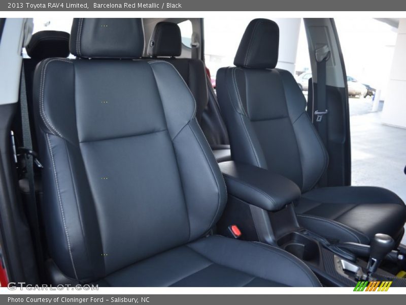 Barcelona Red Metallic / Black 2013 Toyota RAV4 Limited