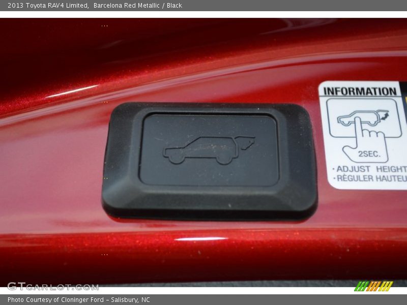 Barcelona Red Metallic / Black 2013 Toyota RAV4 Limited