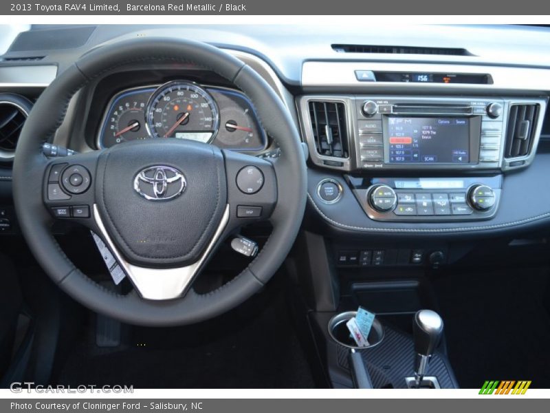 Barcelona Red Metallic / Black 2013 Toyota RAV4 Limited