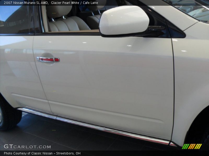 Glacier Pearl White / Cafe Latte 2007 Nissan Murano SL AWD