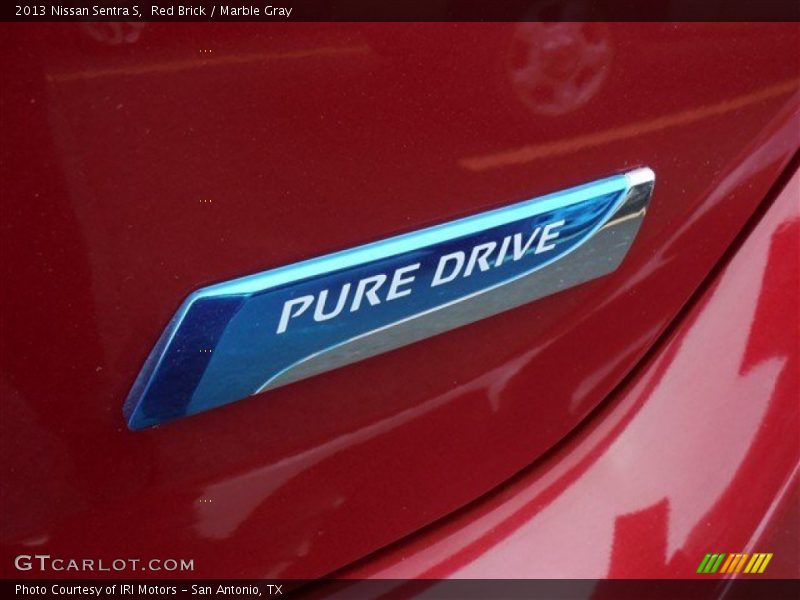 Red Brick / Marble Gray 2013 Nissan Sentra S