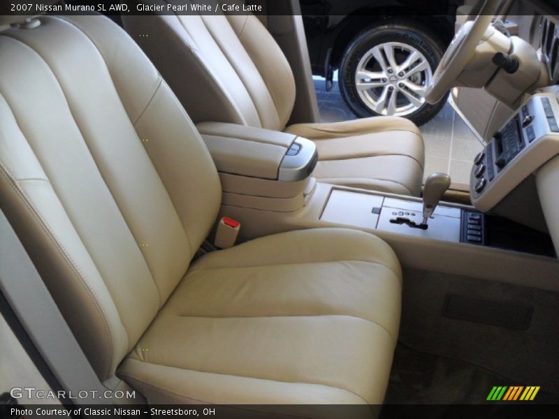 Glacier Pearl White / Cafe Latte 2007 Nissan Murano SL AWD