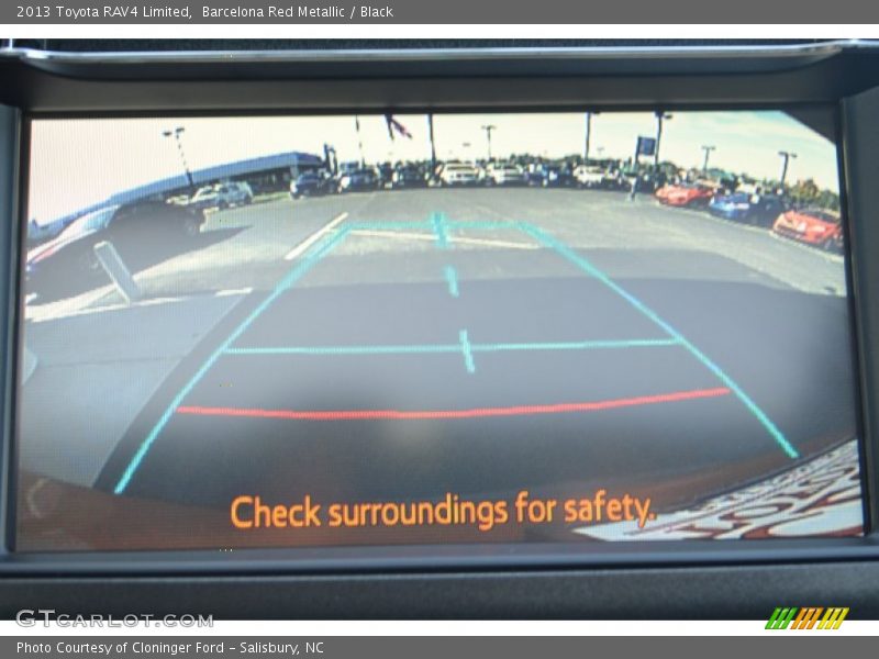 Barcelona Red Metallic / Black 2013 Toyota RAV4 Limited
