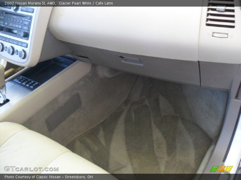 Glacier Pearl White / Cafe Latte 2007 Nissan Murano SL AWD