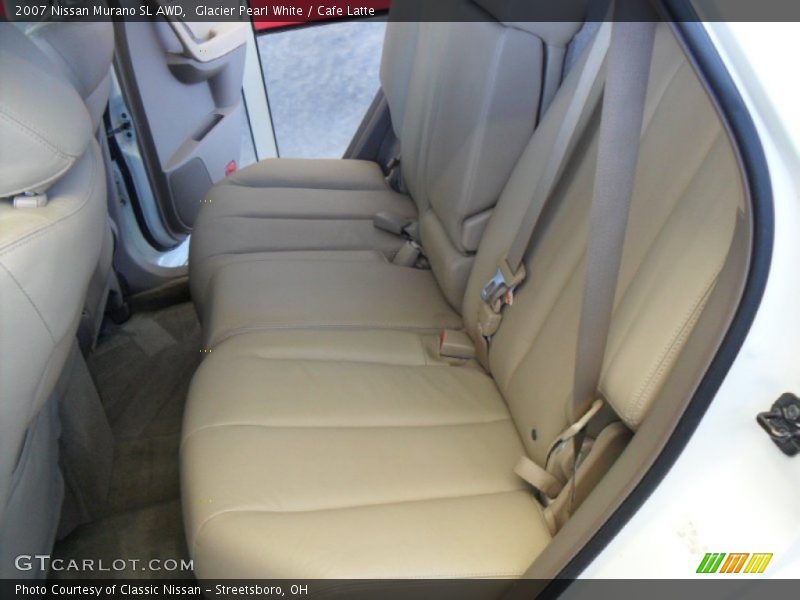 Glacier Pearl White / Cafe Latte 2007 Nissan Murano SL AWD