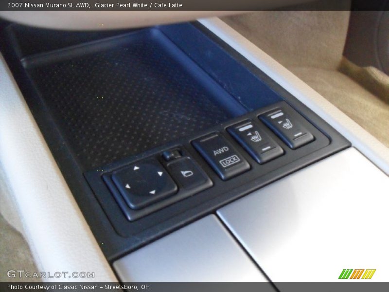Glacier Pearl White / Cafe Latte 2007 Nissan Murano SL AWD