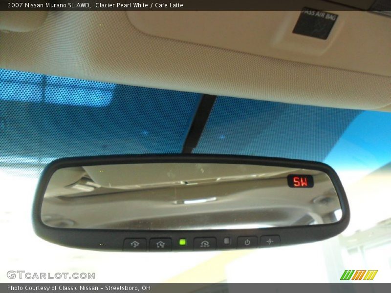 Glacier Pearl White / Cafe Latte 2007 Nissan Murano SL AWD