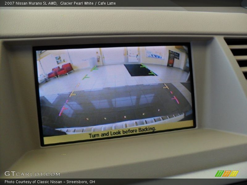 Glacier Pearl White / Cafe Latte 2007 Nissan Murano SL AWD