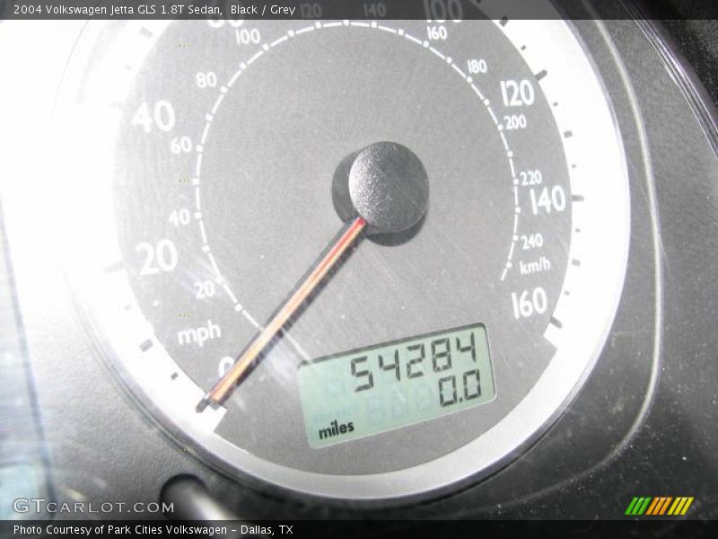 Black / Grey 2004 Volkswagen Jetta GLS 1.8T Sedan