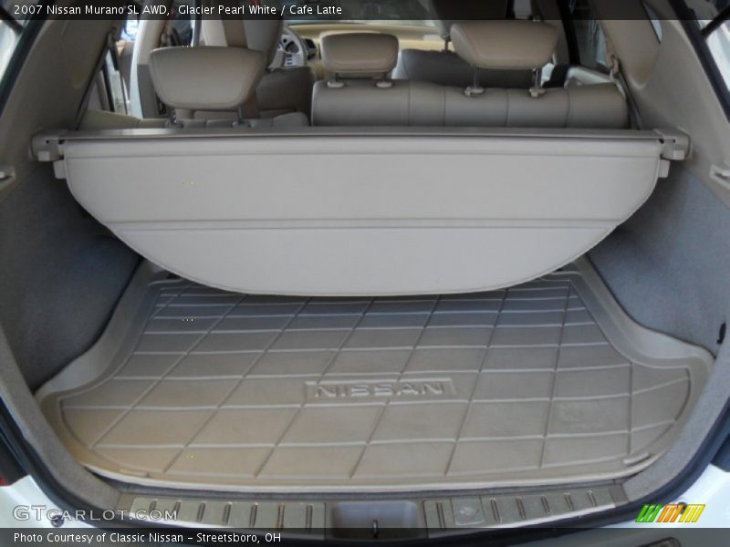 Glacier Pearl White / Cafe Latte 2007 Nissan Murano SL AWD