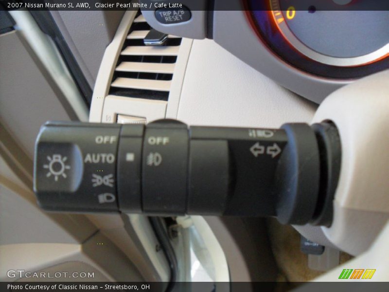 Glacier Pearl White / Cafe Latte 2007 Nissan Murano SL AWD
