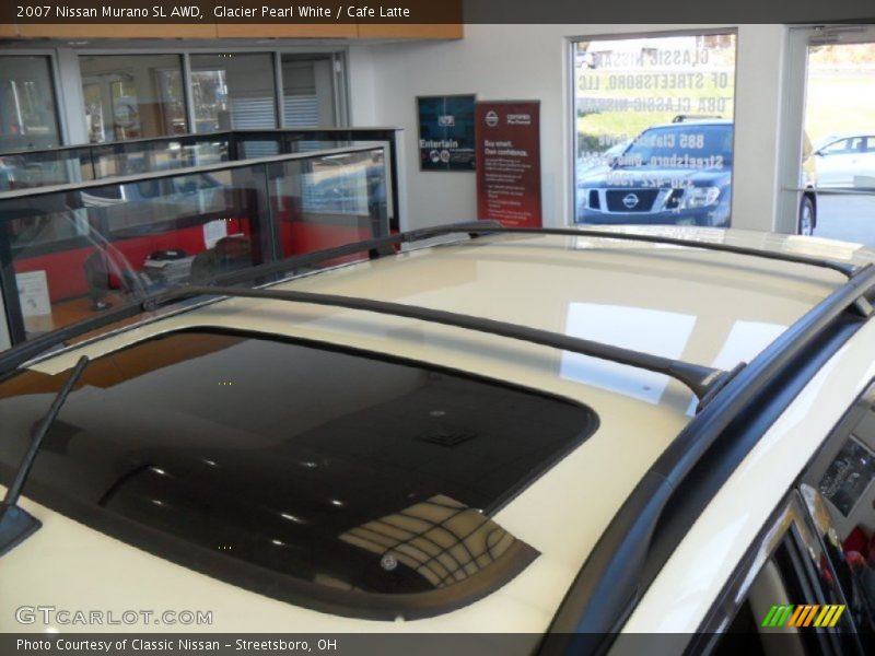 Glacier Pearl White / Cafe Latte 2007 Nissan Murano SL AWD