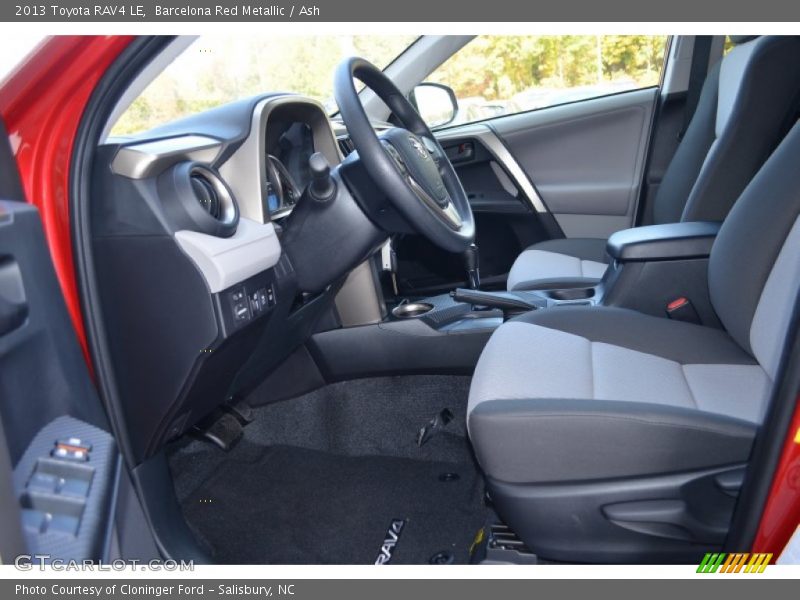 Barcelona Red Metallic / Ash 2013 Toyota RAV4 LE
