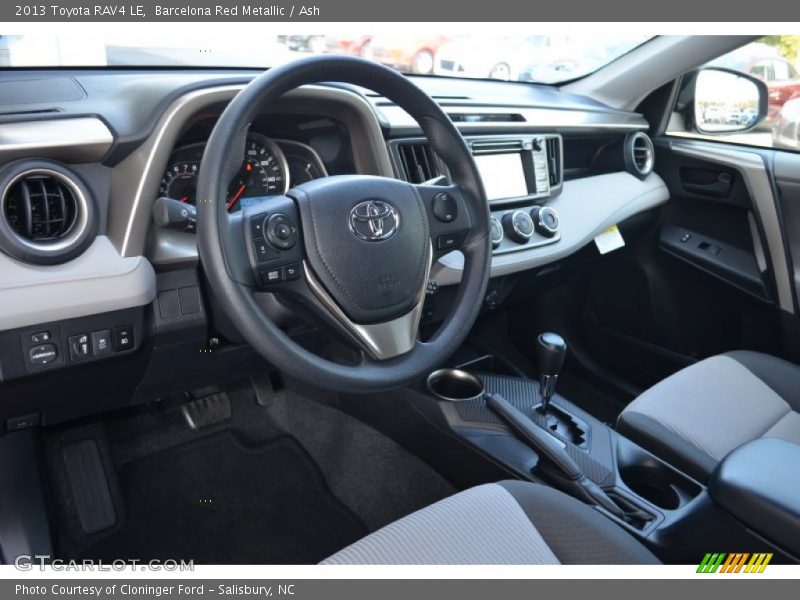 Barcelona Red Metallic / Ash 2013 Toyota RAV4 LE