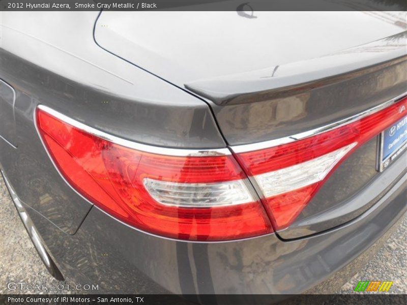 Smoke Gray Metallic / Black 2012 Hyundai Azera