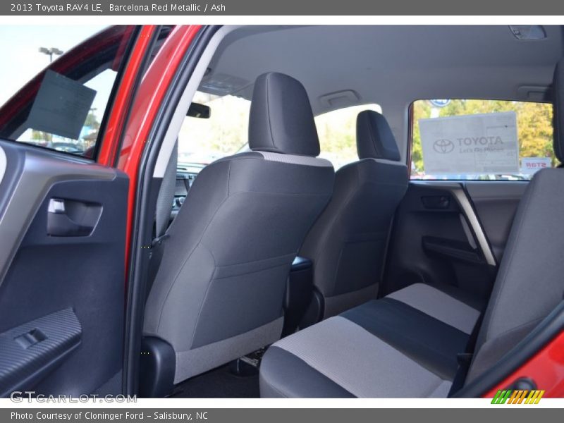 Barcelona Red Metallic / Ash 2013 Toyota RAV4 LE