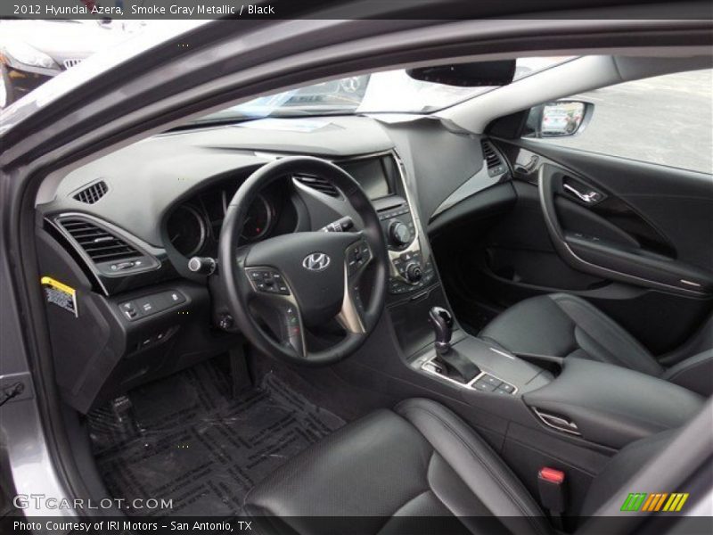 Smoke Gray Metallic / Black 2012 Hyundai Azera