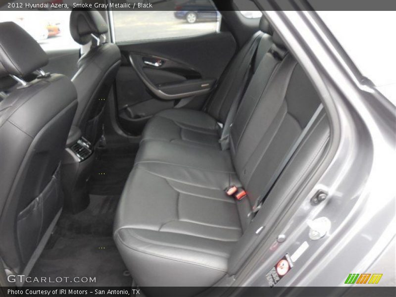 Smoke Gray Metallic / Black 2012 Hyundai Azera