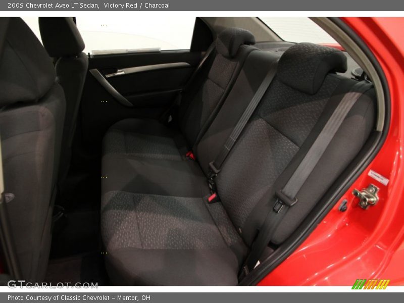 Victory Red / Charcoal 2009 Chevrolet Aveo LT Sedan