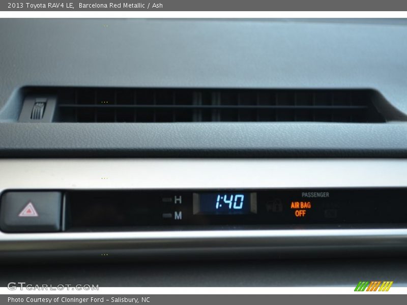 Barcelona Red Metallic / Ash 2013 Toyota RAV4 LE