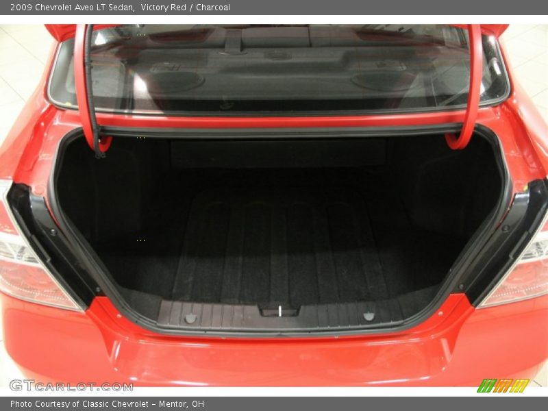 Victory Red / Charcoal 2009 Chevrolet Aveo LT Sedan