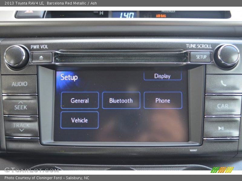 Barcelona Red Metallic / Ash 2013 Toyota RAV4 LE